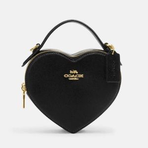 Black Coach Crossbody from Valentine’s Collection 2023